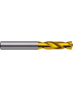 Twist drills Solid carbide / Ø 3.000 mm / m7 / 3xD / DIN 6539 / TiN