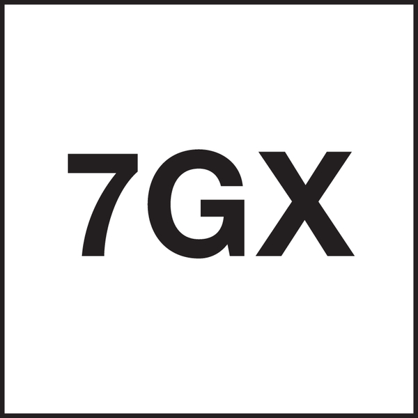 Classe de tolérance filet.: 7GX